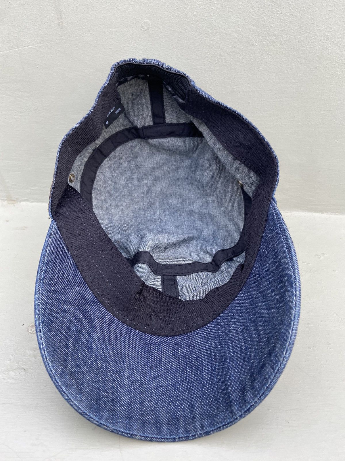 Beauty Beast 2000s princess painting denim patrol hat Size ONE SIZE - 8 Thumbnail