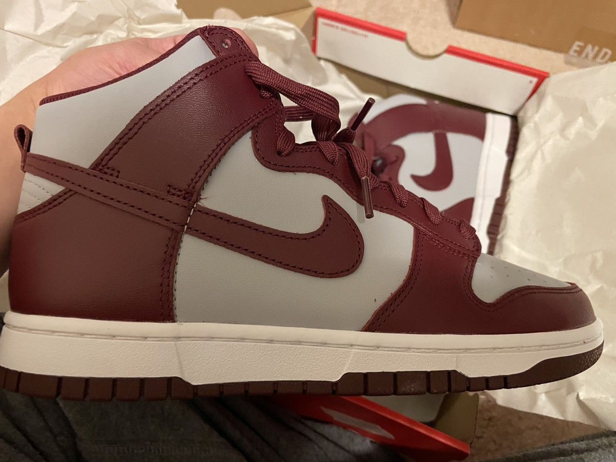 Nike Nike Dunk High Retro Dark Beetroot Size US 8 / EU 41 - 5 Thumbnail