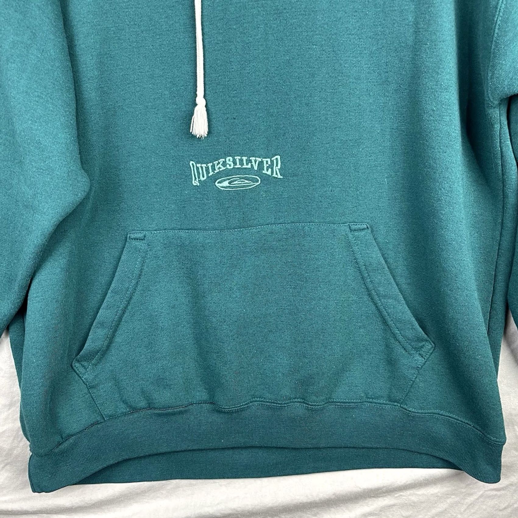 Quiksilver Vintage Quiksilver Hoodie Mens XL Green Surf Skate Beach Sweatshirt Size US XL / EU 56 / 4 - 3 Thumbnail