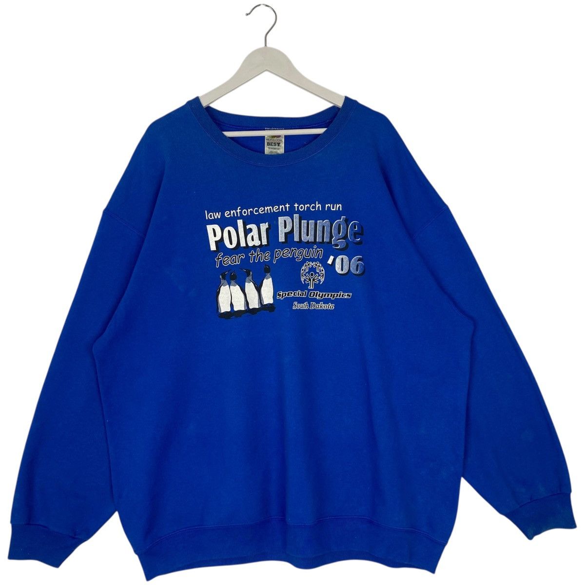 Other Vintage Polar Plunge Sweatshirt Crewneck Bog Logo Blue Size US L / EU 52-54 / 3 - 1 Thumbnail