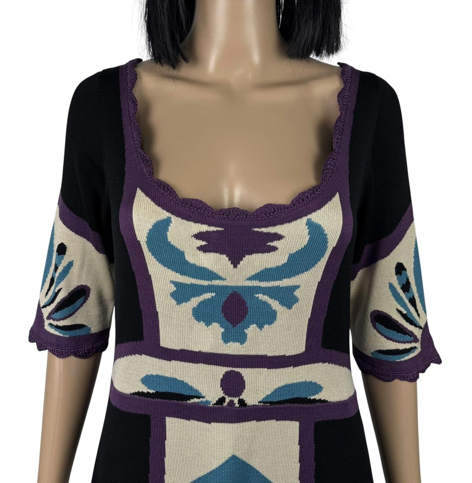 Temperley London Temperley London Silk Prinred Dress size UK12 US8 Size M / US 6-8 / IT 42-44 - 4 Thumbnail