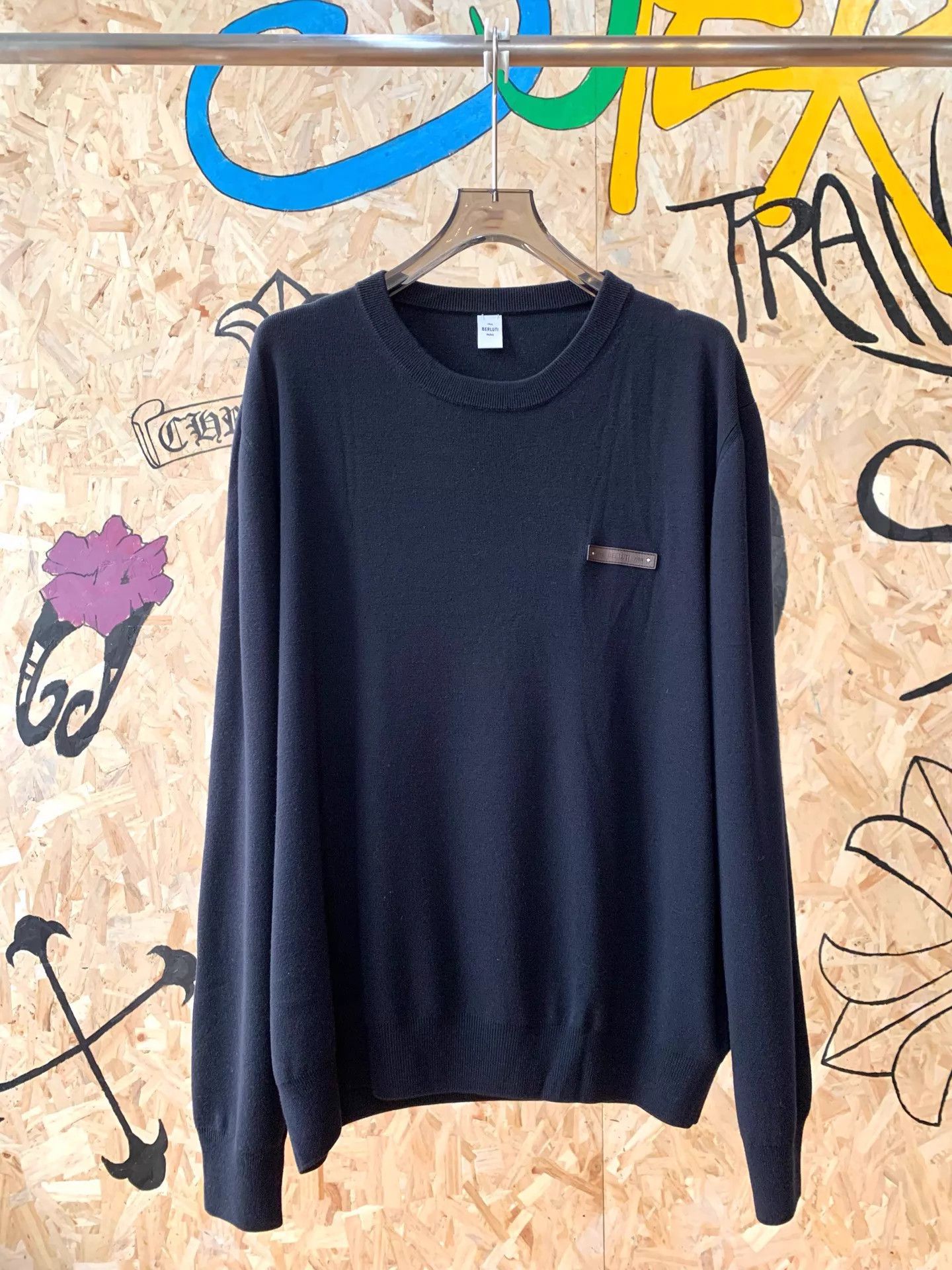 Berluti Berluti Wool Knit Sweater Size 2XL New Size US XXL / EU 58 / 5 - 1 Thumbnail