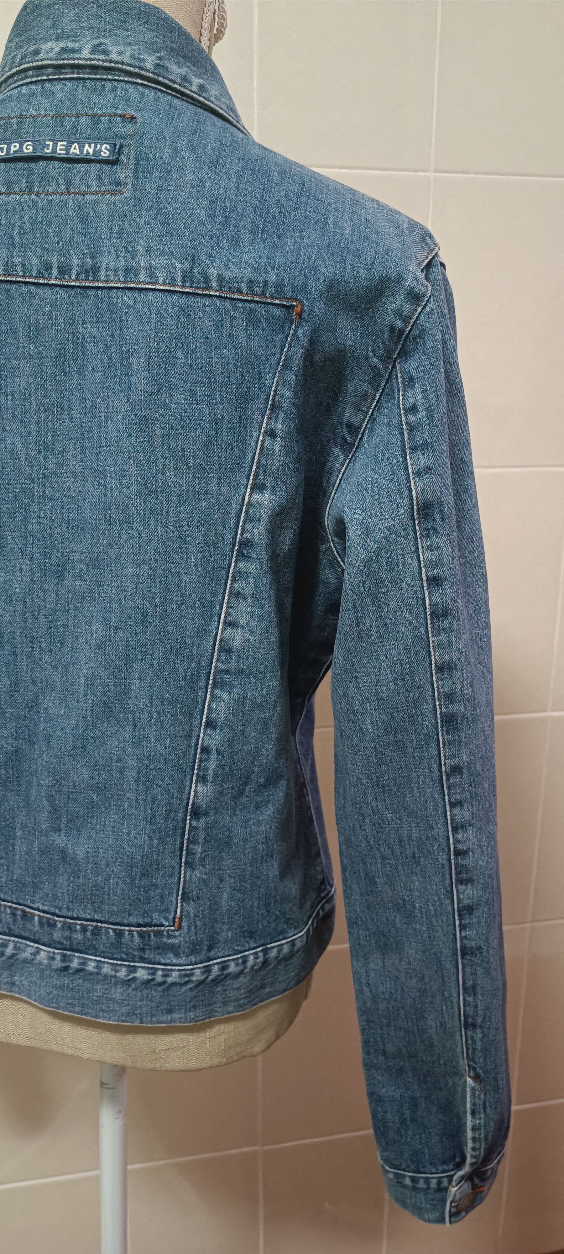 Jean Paul Gaultier 90's - JPG Jeans denim jacket Size L / US 10 / IT 46 - 7 Thumbnail