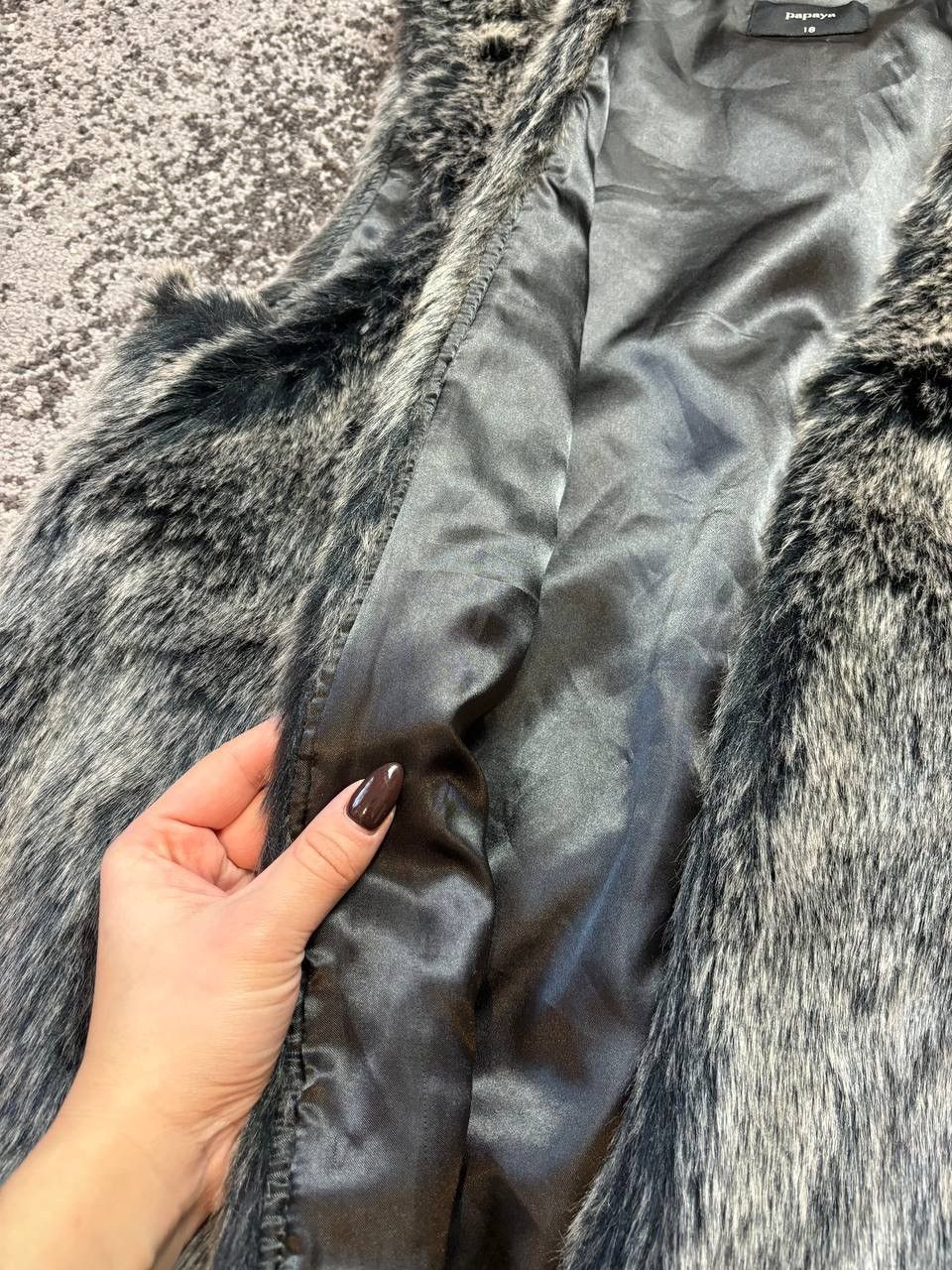 If Six Was Nine × Vintage Vintage Y2K Faux Fur Avantgarde Vets Owns Style Archival Size US S / EU 44-46 / 1 - 4 Thumbnail