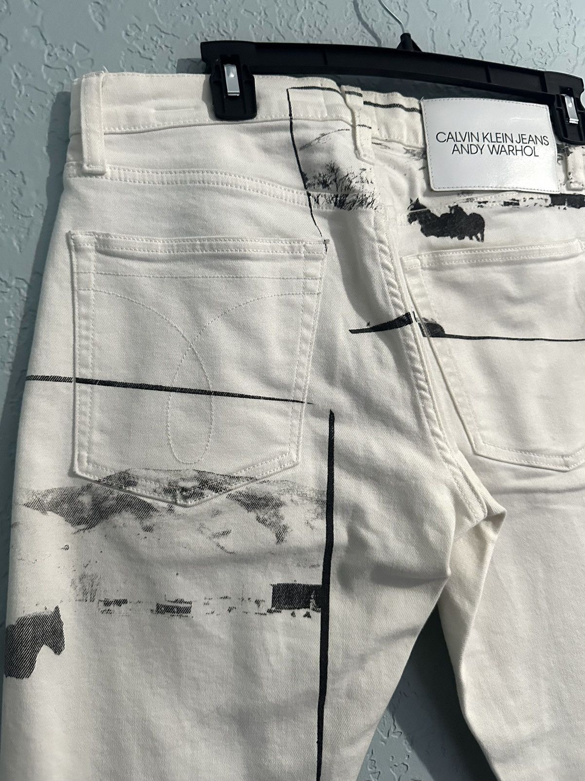 Andy Warhol × Calvin Klein Calvin Klein x Andy Warhol Horse Print Denim Size US 30 / EU 46 - 5 Thumbnail