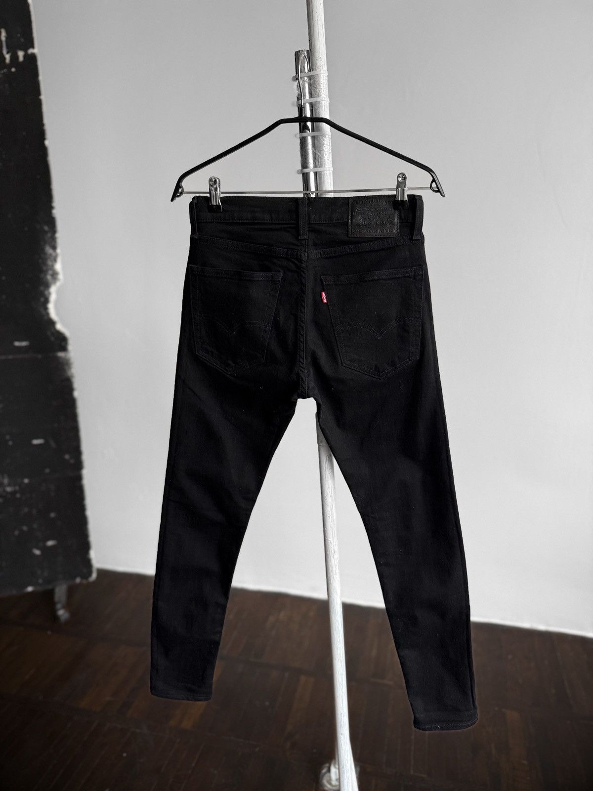 Levi's Levis 502 Mens Black Slim Tapered Fit Denim Jeans Size US 29 - 4 Thumbnail