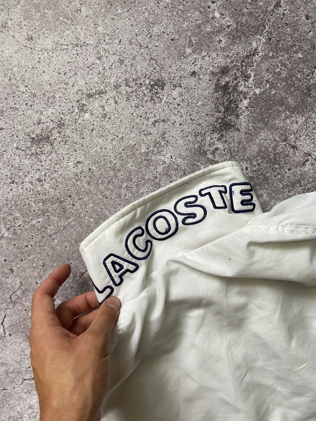 Lacoste × Vintage Vintage Lacoste Track Jacket Full Zip Y2K Drill Size US M / EU 48-50 / 2 - 10 Thumbnail