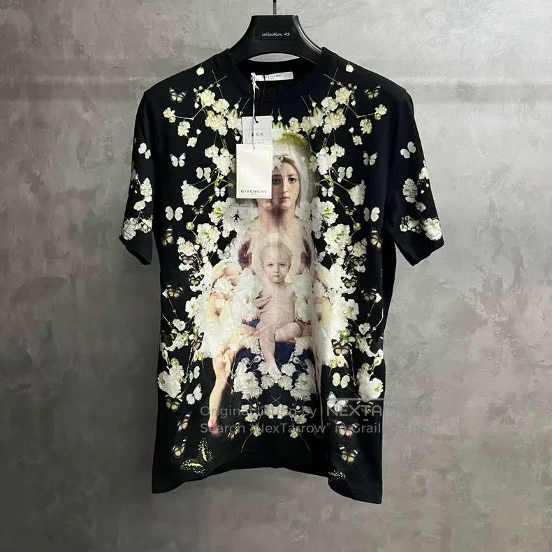 Other Givenchy Black Pattern Printed Short Sleeve T-Shirt Size US XS / EU 42 / 0 - 1 Thumbnail