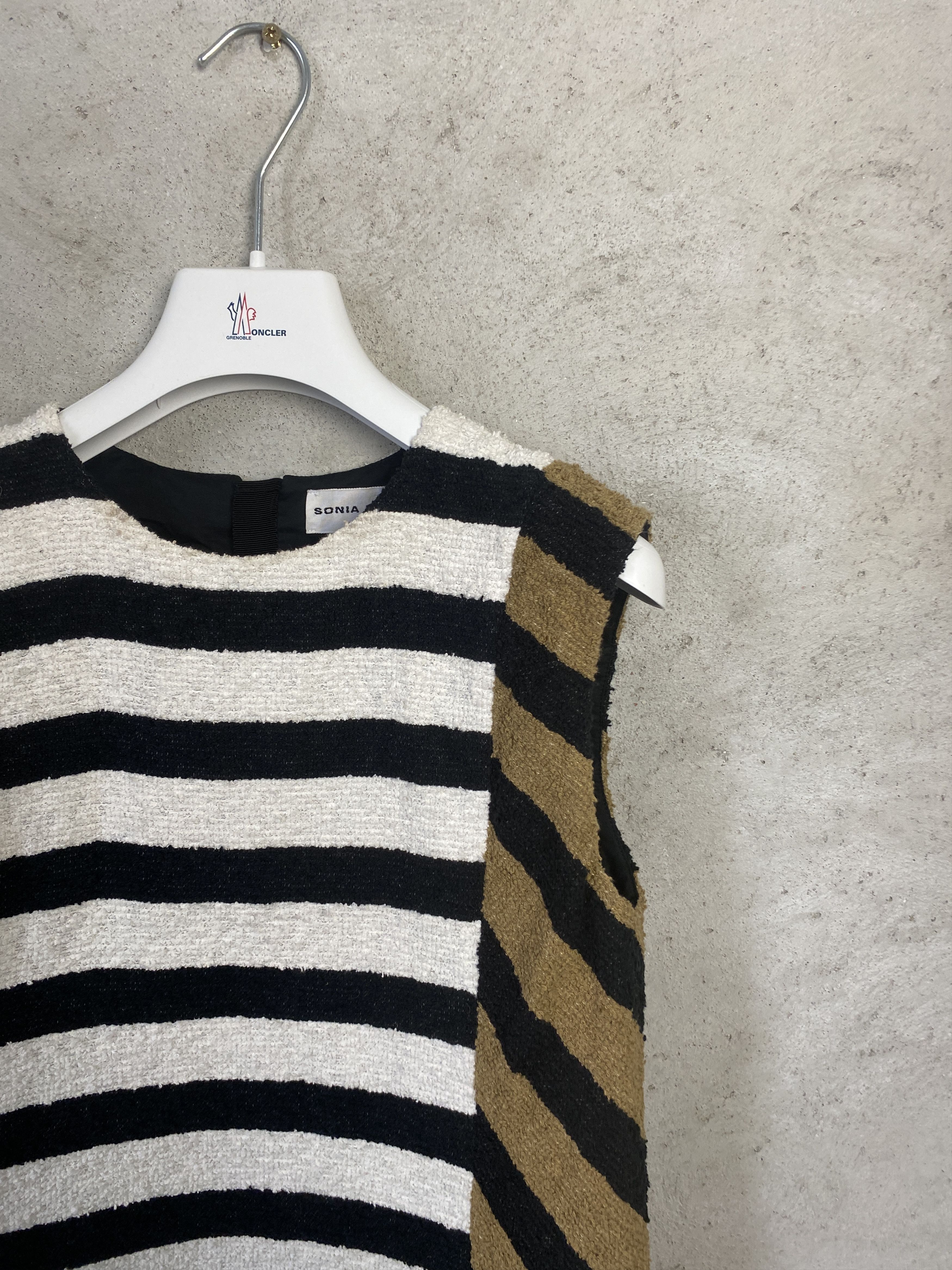 Sonia Rykiel Sonia Rykiel striped cotton mini dress casual formal Size S / US 4 / IT 40 - 2 Thumbnail