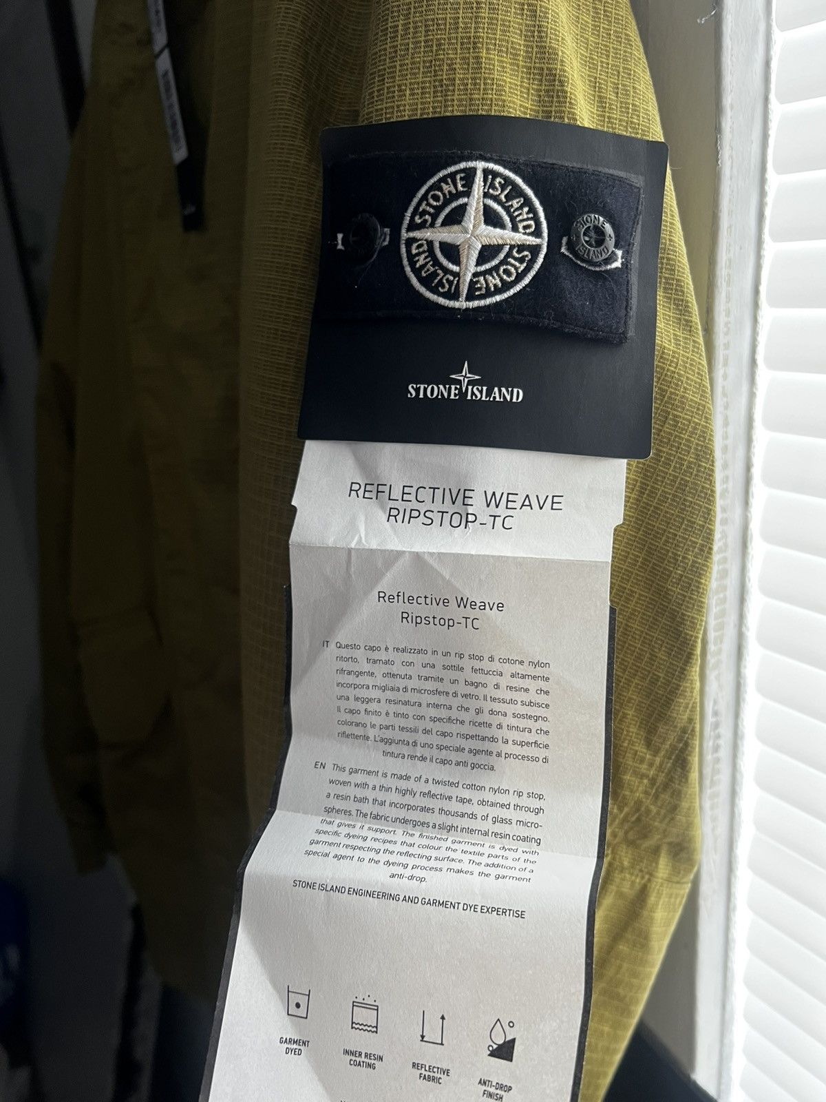 Stone Island stone island reflective weave ripstop tc jacket Size US XXL / EU 58 / 5 - 3 Thumbnail