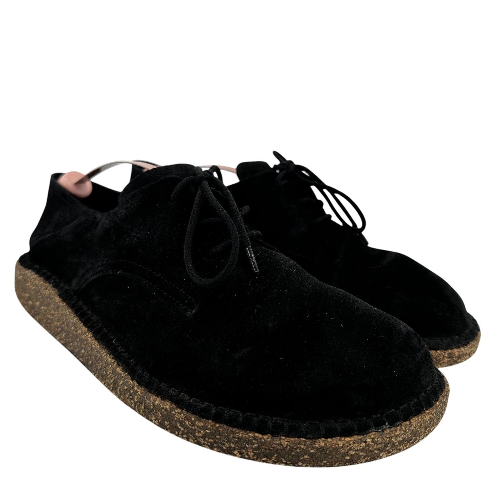 Birkenstock Gary Oxford Suede Leather Cork Lace Up W11 M9