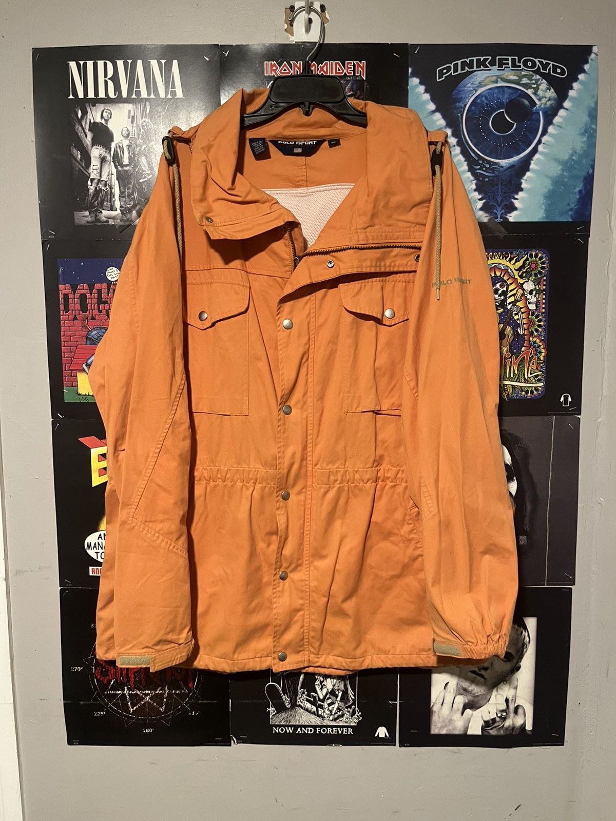 Polo Ralph Lauren Vintage Polo Sport Ralph Lauren Jacket Mens XL Hooded Parka Size US XL / EU 56 / 4 - 1 Thumbnail