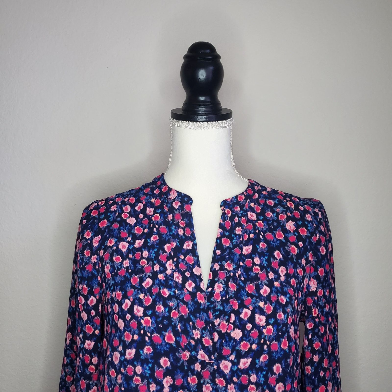 J.Crew J. Crew Popover Floral Blouse XS Size XS / US 0-2 / IT 36-38 - 5 Thumbnail