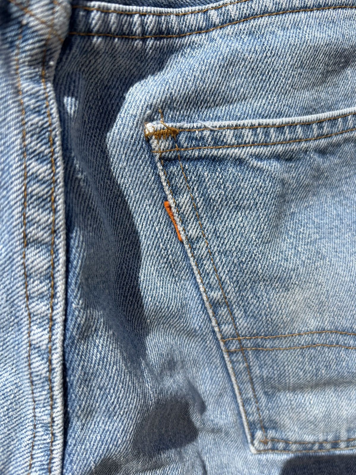 Levi's Vintage Levi’s Orange Tab Cutoff Denim Shorts Size US 32 / EU 48 - 5 Thumbnail