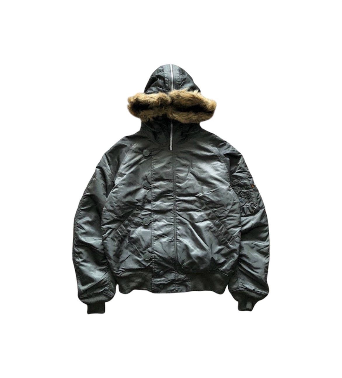 Alpha Industries Alpha N2B Fur Parka Jacket Size US L / EU 52-54 / 3 - 1 Thumbnail