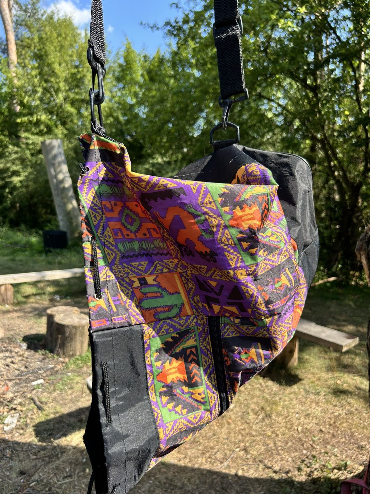 Other Unique Aztec pattern sling backpack / sling bag/shoulder bag Size ONE SIZE - 12 Thumbnail