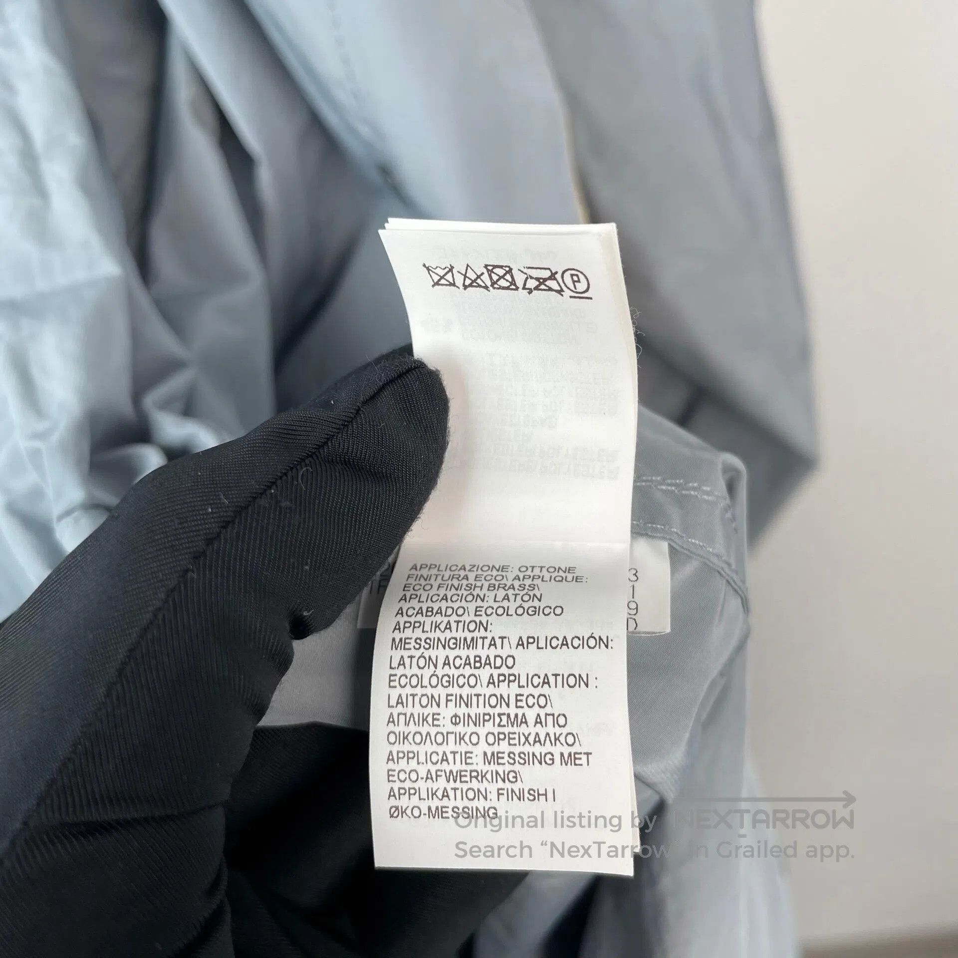 Brunello Cucinelli Brunello cucinelli Light blue baby blue long coat windbrea Size US M / EU 48-50 / 2 - 8 Thumbnail