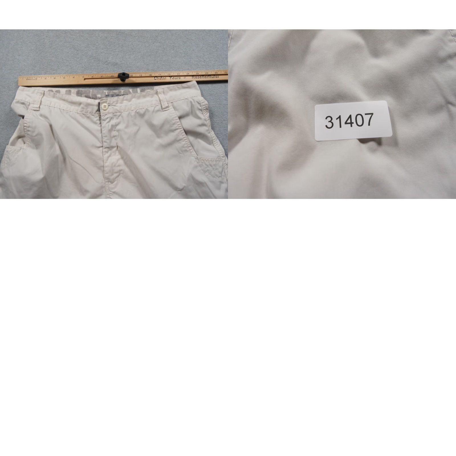 Billabong VINTAGE Billabong Pants Mens 38 Beige Baggy Outdoor Skate Surf Lightweight Y2K Size US 38 / EU 54 - 10 Thumbnail