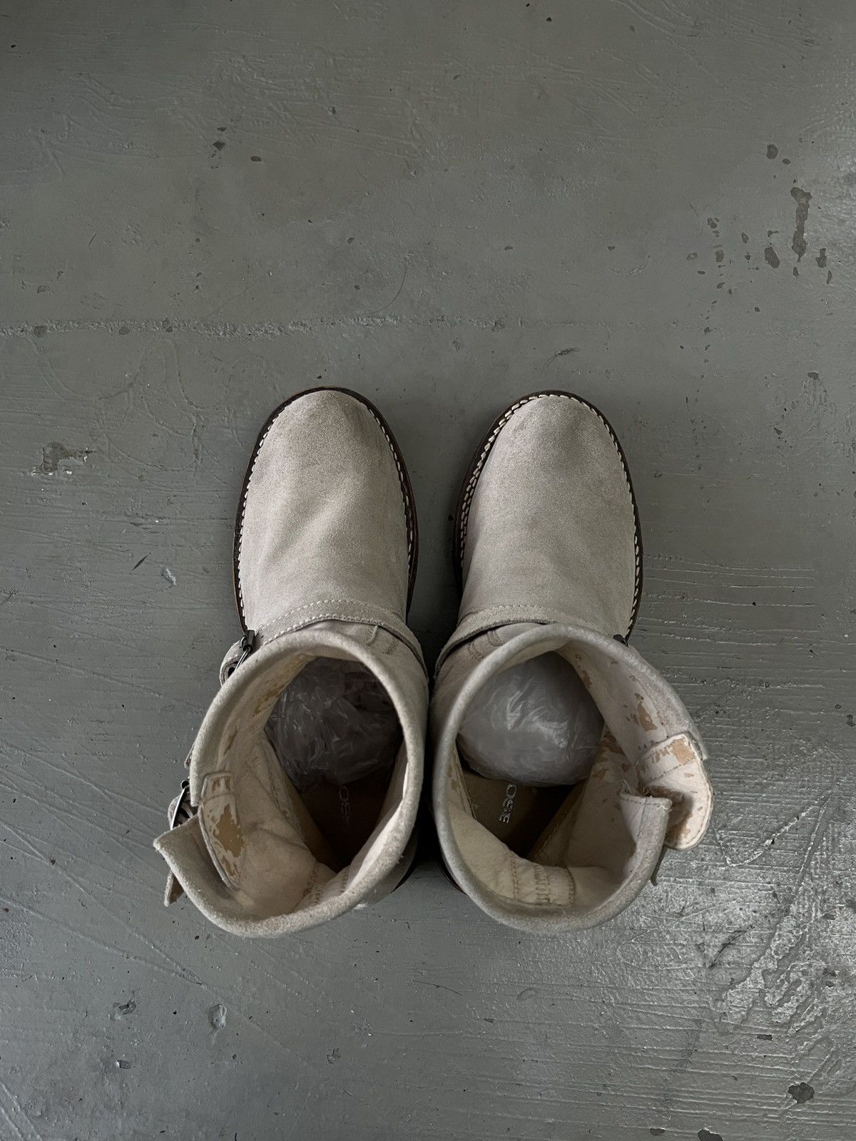 Dirk Bikkembergs Archive Japan Jackrose Suede Leather Engineer Boots Size US 9 / EU 42 - 8 Thumbnail