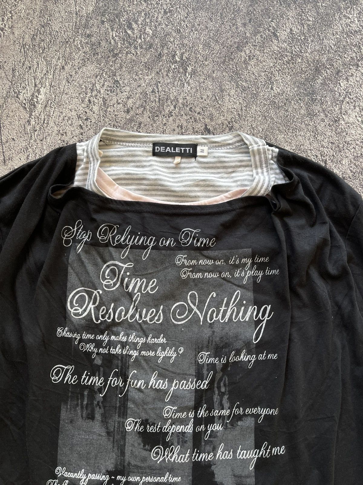 Japanese Brand Y2K Dealetti double layer ifsixwasnine longsleeve Size US M / EU 48-50 / 2 - 3 Thumbnail