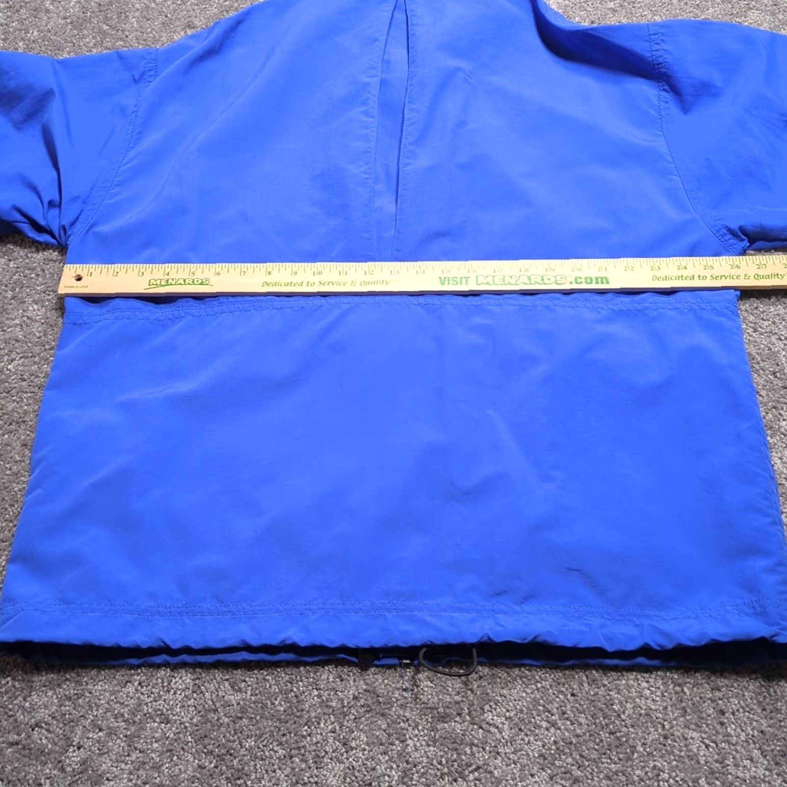 Vintage VINTAGE Wintergreen Jacket Mens L Blue Full Zip Lightweight Water Resistant Windbreaker United States Size US L / EU 52-54 / 3 - 7 Thumbnail