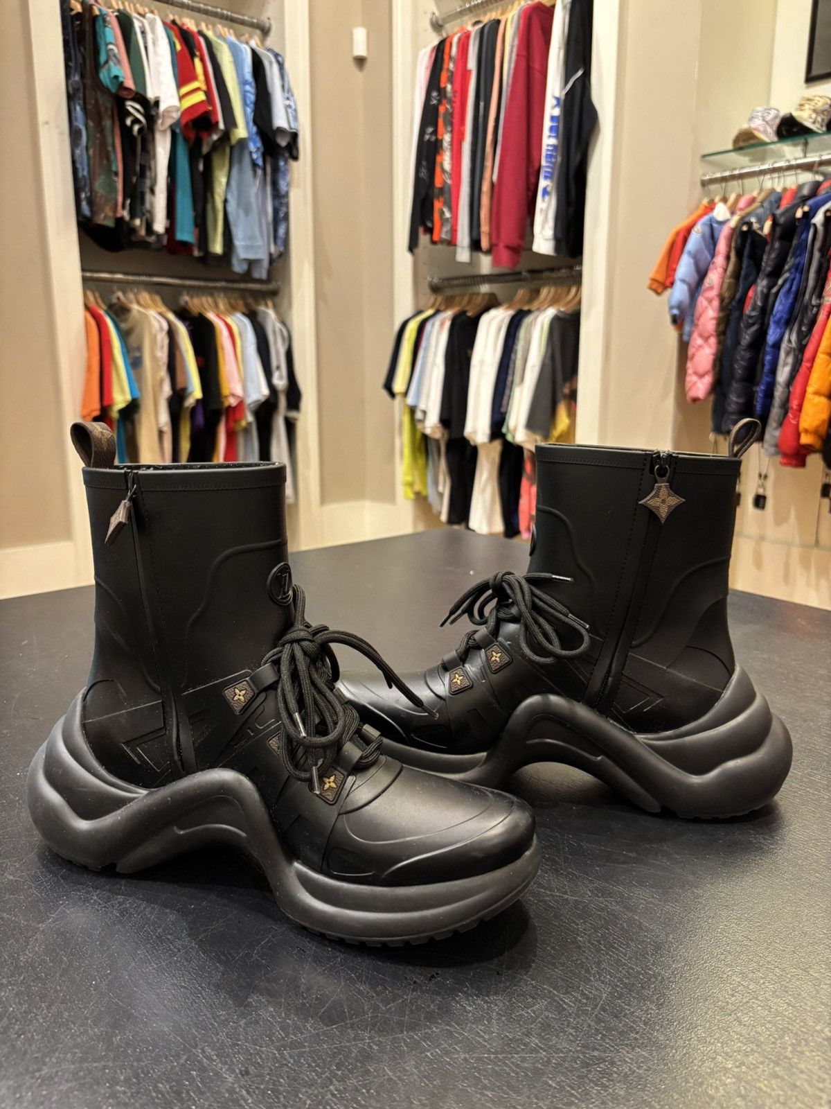 Louis Vuitton Louis Vuitton Archlight Rainboot Size US 8 / EU 41 - 4 Thumbnail