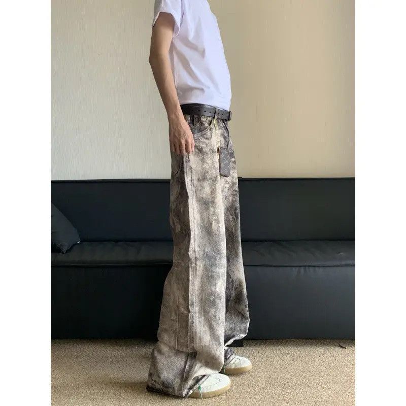 Japanese Brand × Jean Retro loose camouflage printed jeans Size US 32 / EU 48 - 2 Thumbnail