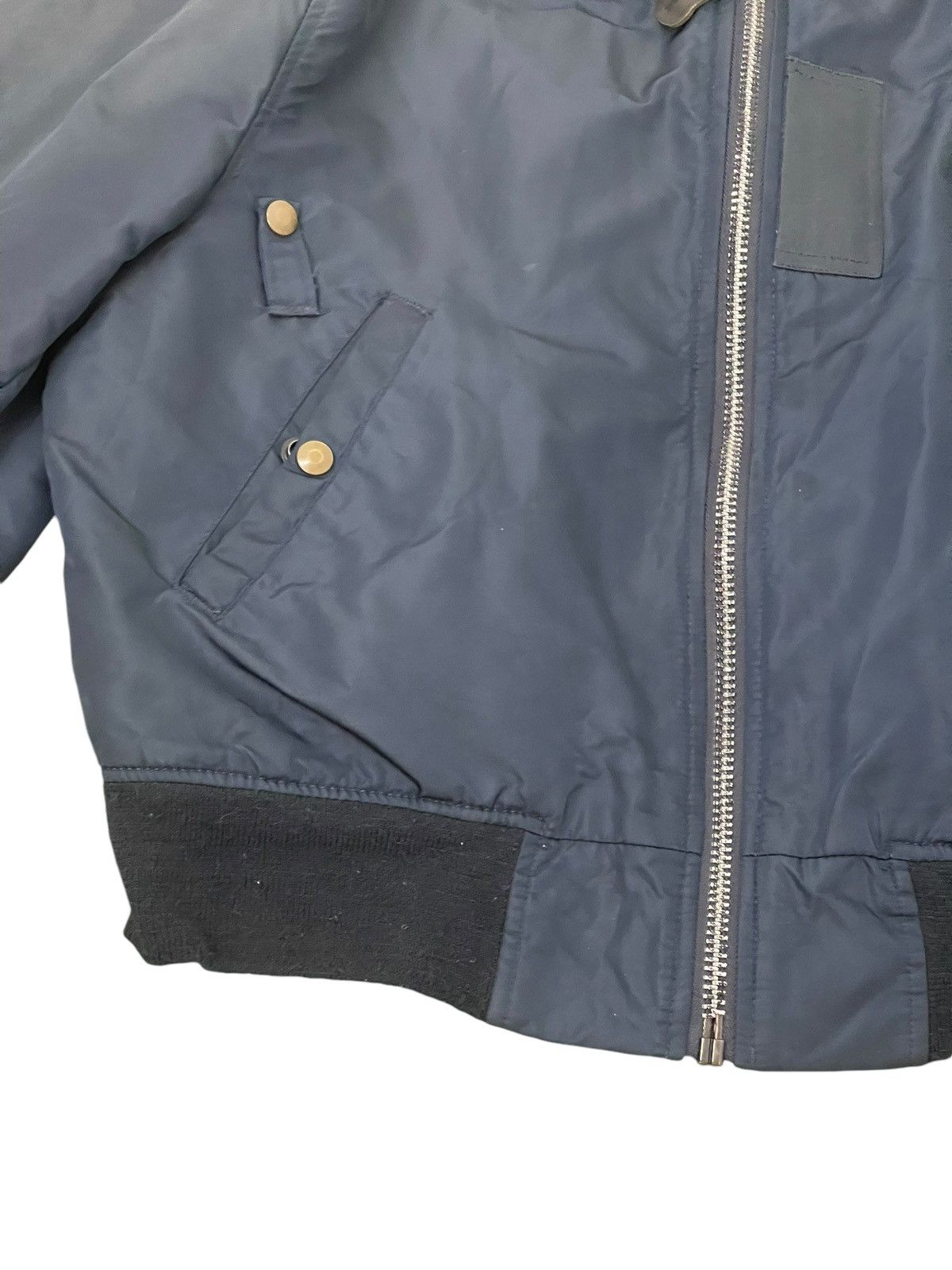 I. Spiewak And Sons Us Air Force Ma-1 Jacket Spiewak Padded Sun Faded 5🟩9 Size US L / EU 52-54 / 3 - 6 Thumbnail