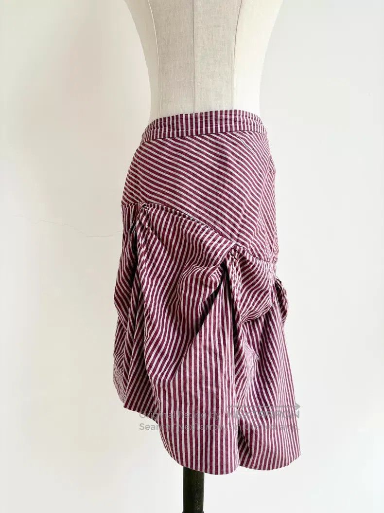Other Vivienne Westwood Red tartan irregular pleated half skirt Size 26" / US 2 / IT 38 - 4 Thumbnail