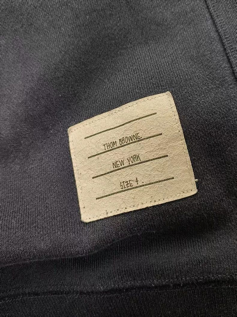 Thom Browne Thom BrowneClassic four-bar sweatshirt 2503-Nextarrow Size US XL / EU 56 / 4 - 5 Thumbnail