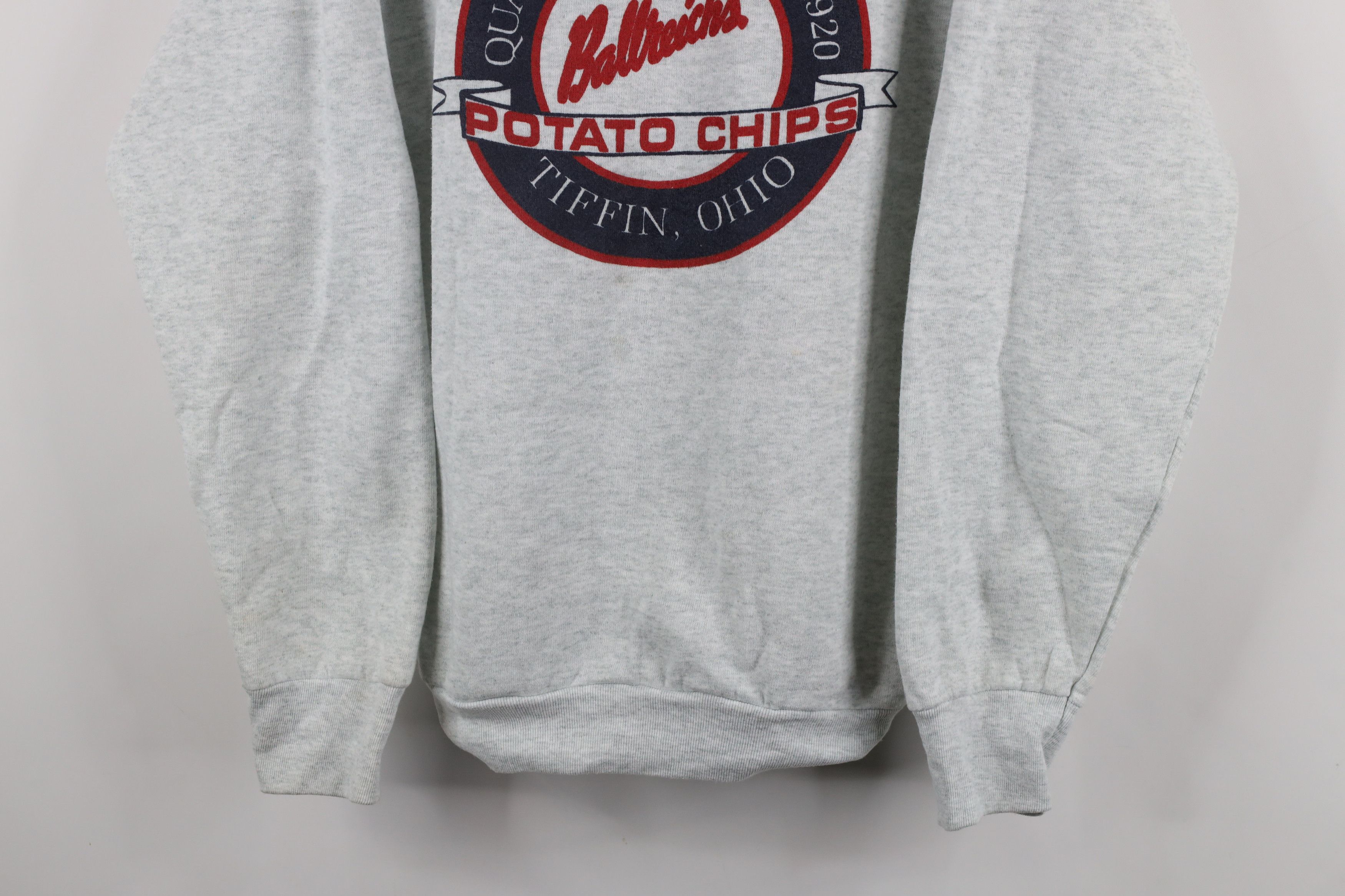 Vintage Vintage 90s Ballreich Potato Chips Crewneck Sweatshirt USA Size US L / EU 52-54 / 3 - 3 Thumbnail