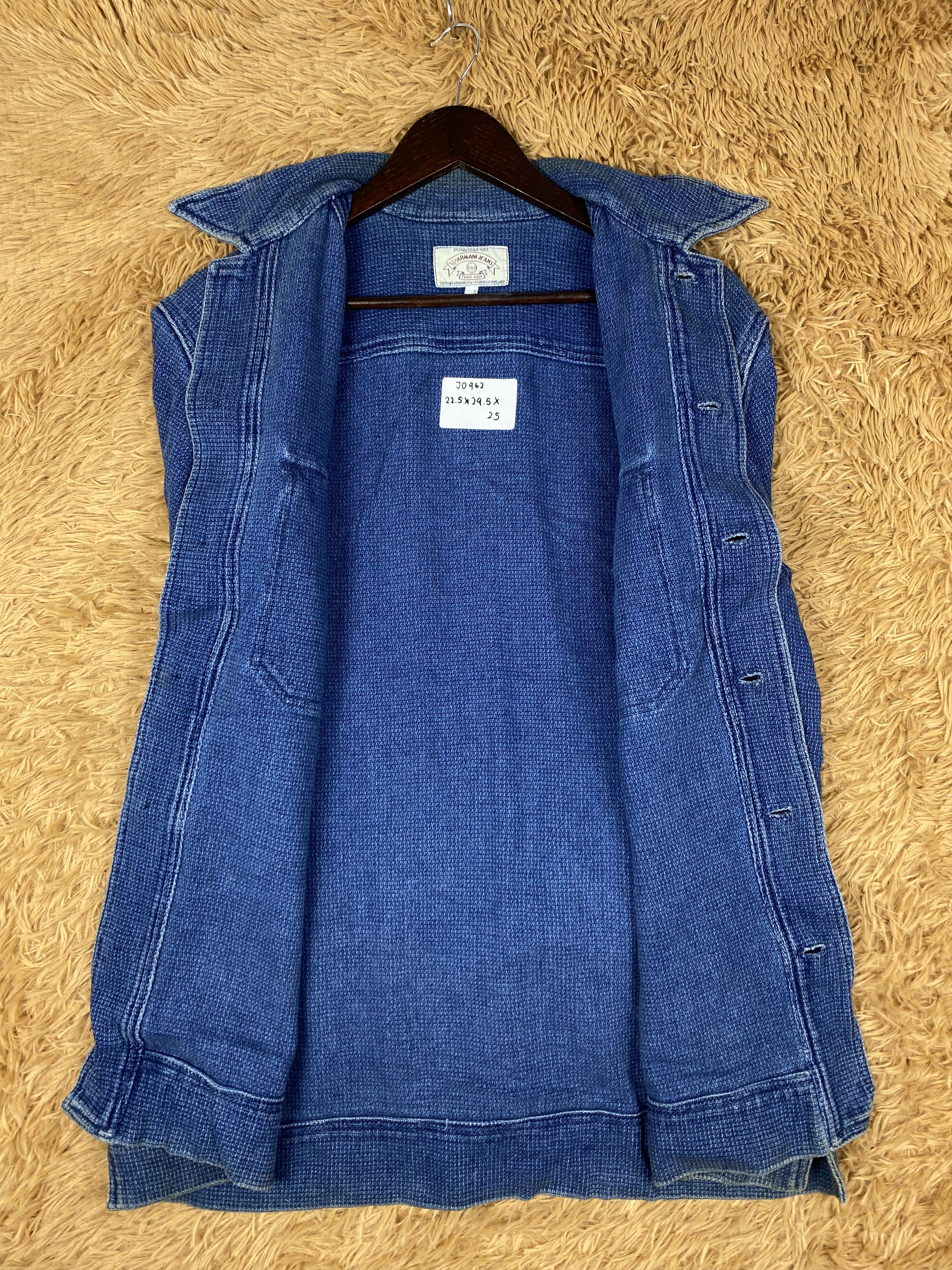 Giorgio Armani Vintage Armani Jeans Denim Jacket DJ0962 Size US S / EU 44-46 / 1 - 6 Thumbnail