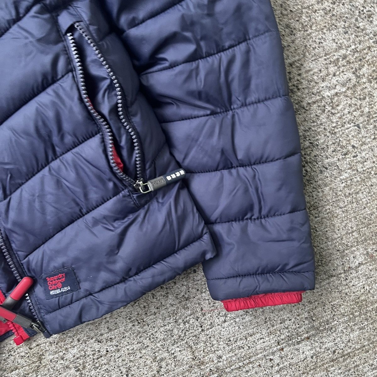Superdry Superdry Men's Chevron Fuji Jacket Navy Size S Size US S / EU 44-46 / 1 - 3 Thumbnail