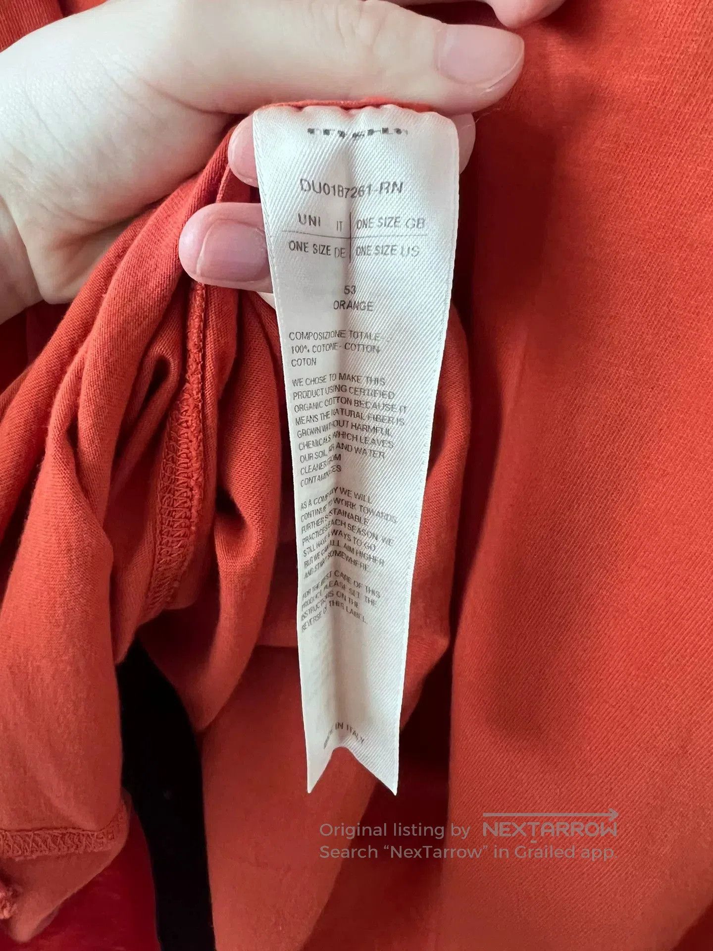 Rick Owens Drkshdw rick owens drkshdw red long sleeve sweatshirt. Size US M / EU 48-50 / 2 - 4 Thumbnail