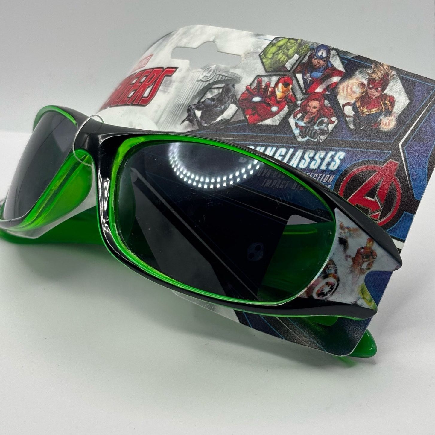 Marvel Comics Green Avengers Kid's Sunglasses Size ONE SIZE - 3 Thumbnail