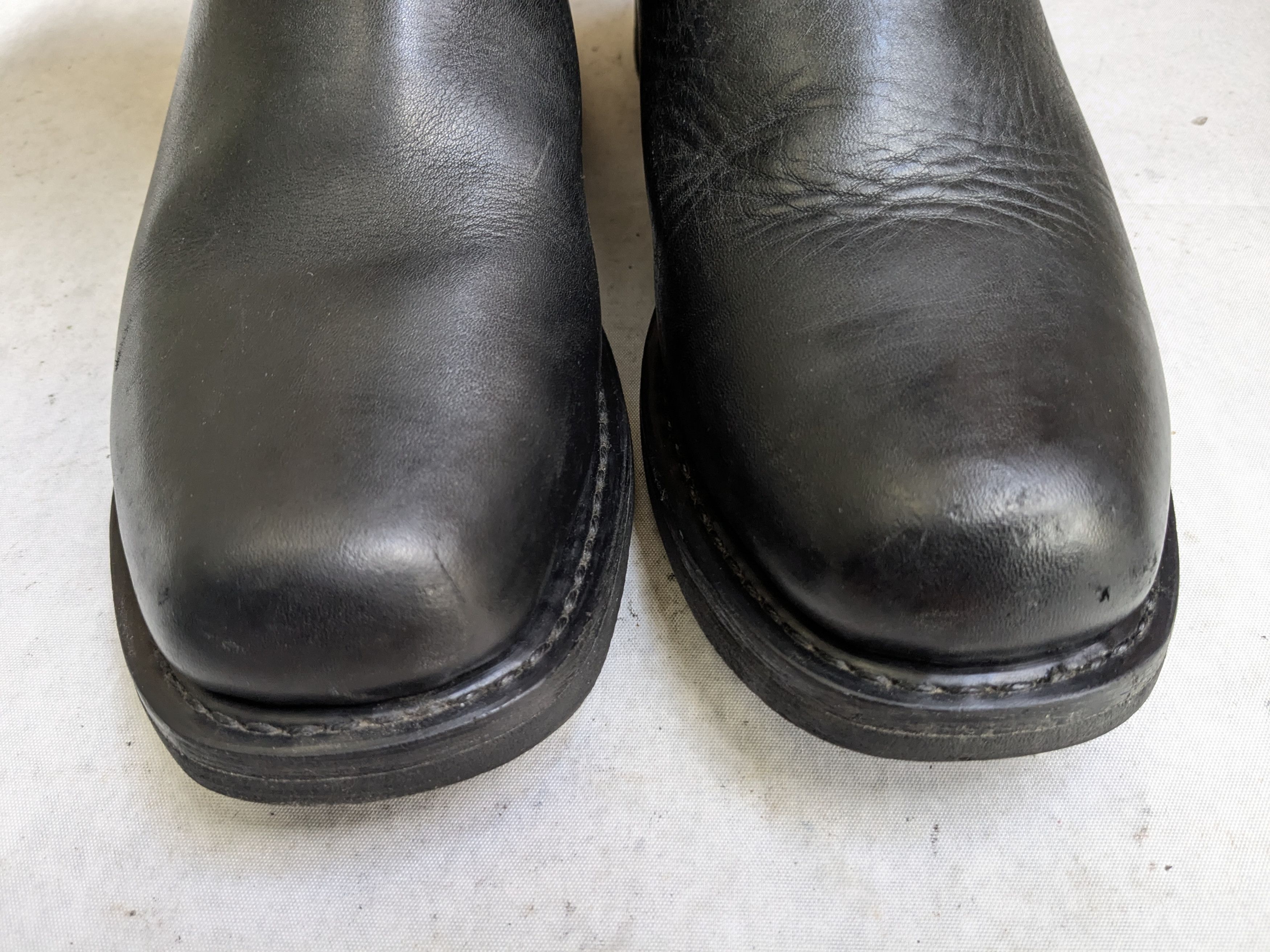 Harley Davidson Harley Davidson Harness Boots Black Leather 9 Leather Buckle Size US 9 / EU 42 - 2 Thumbnail
