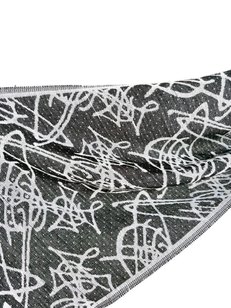Vivienne Westwood Vivienne Westwood Earthstar scarf with black and white pol Size ONE SIZE - 5 Thumbnail