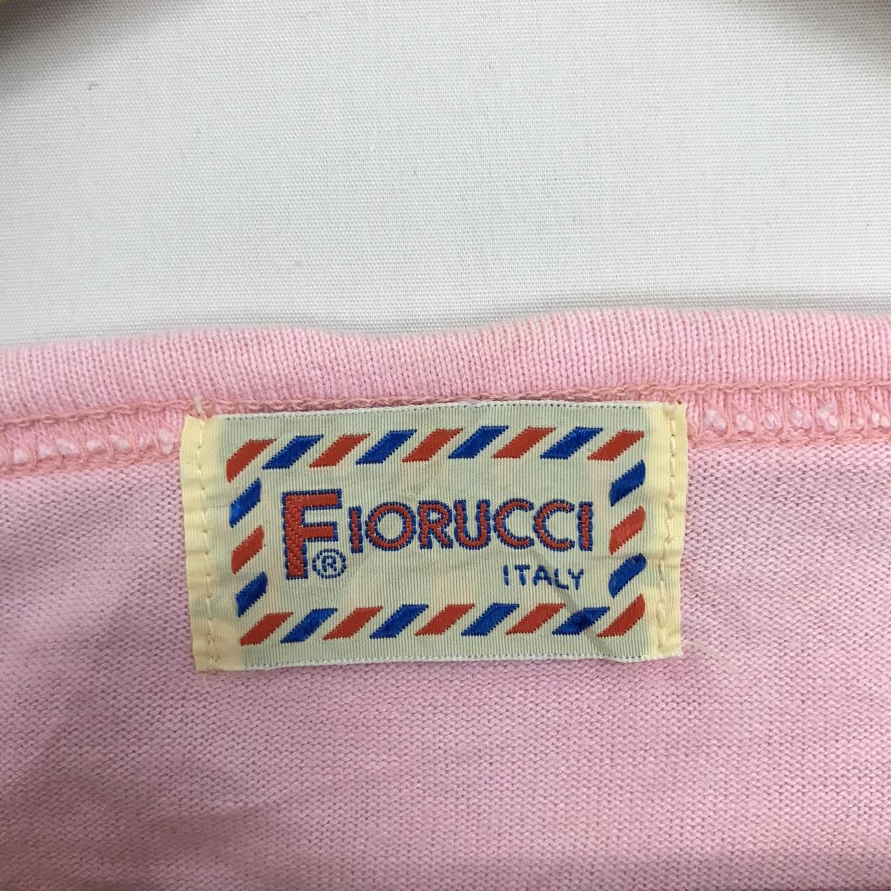 Vintage Vintage FIORUCCI ITALY Dog Big Logo Spell Out Pink Size M / US 6-8 / IT 42-44 - 4 Thumbnail