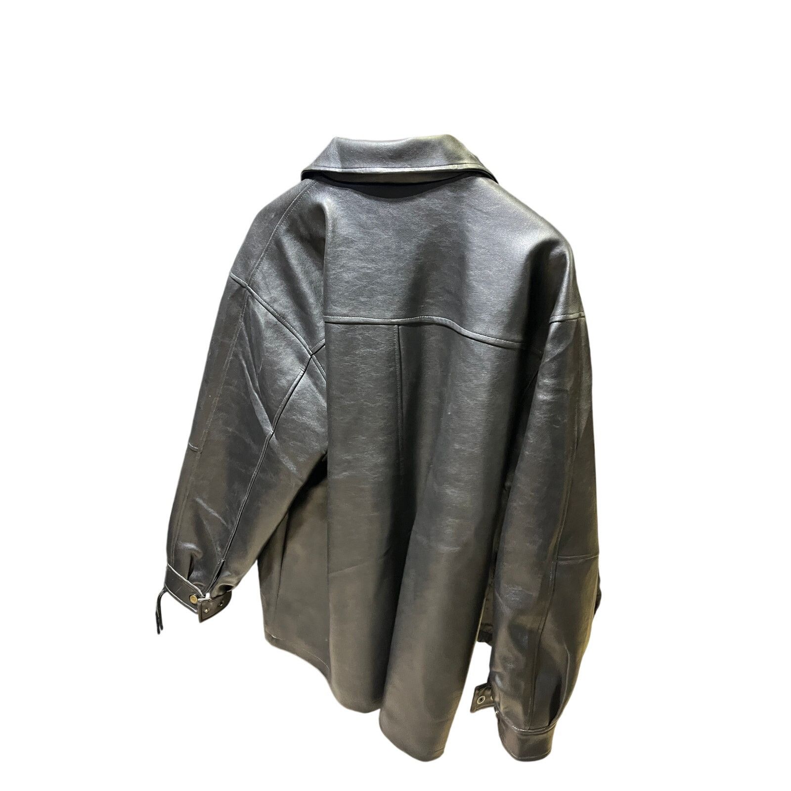 Harley Davidson Stylish Faux Leather Jacket Size US L / EU 52-54 / 3 - 2 Thumbnail