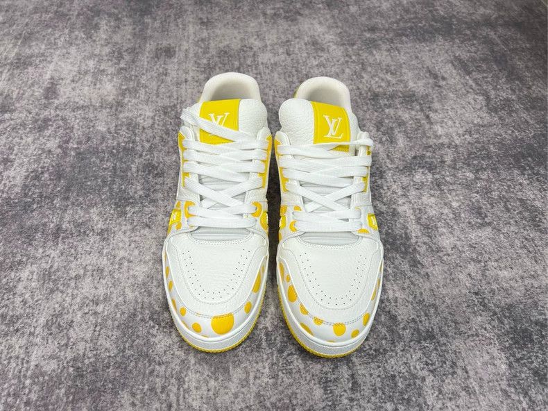 Louis Vuitton Louis Vuitton TRAINER Kusama Signature Skateboard Shoes Size US 8 / EU 41 - 3 Thumbnail
