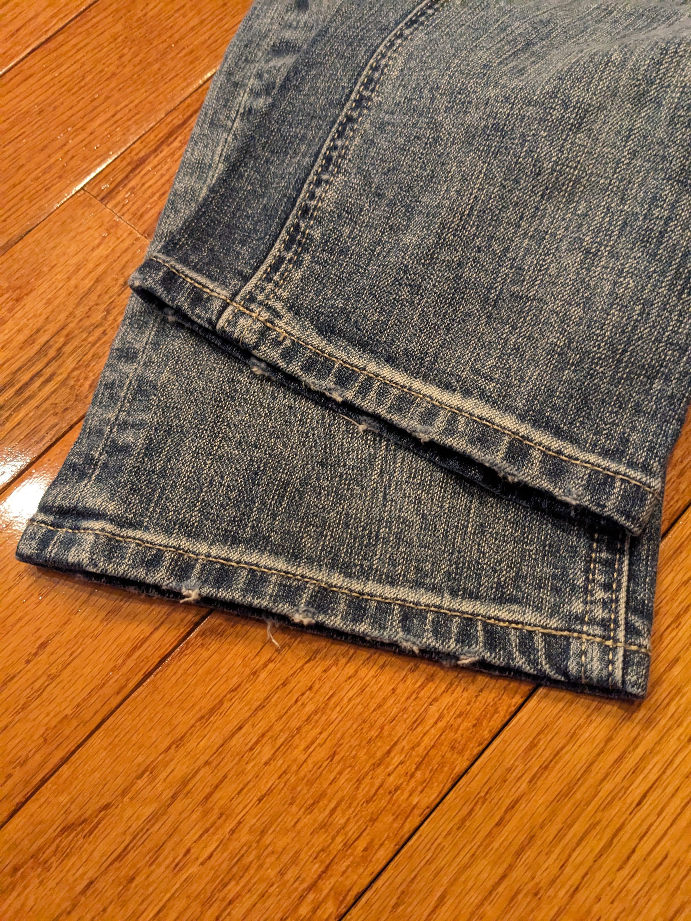Designer × Express Express 32 x 30 Slim Stretch Denim Jeans Size US 32 / EU 48 - 6 Thumbnail