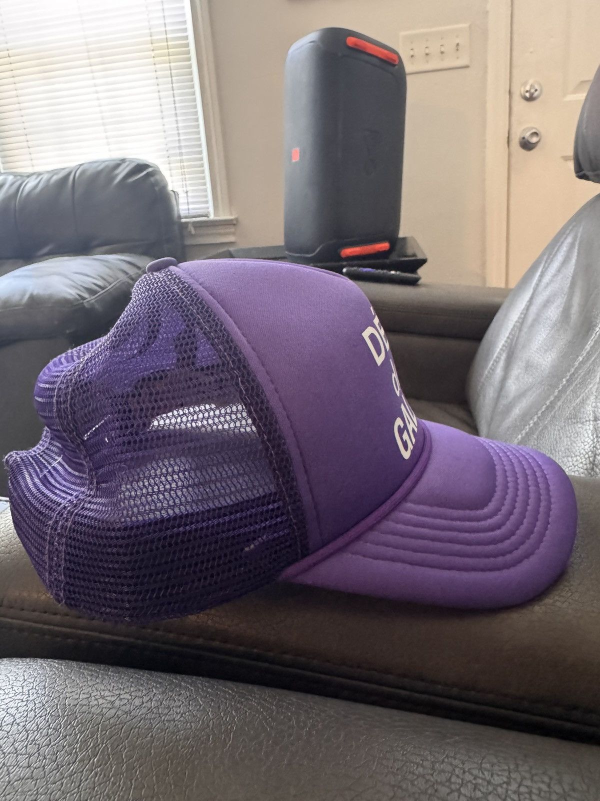Gallery Dept. Gallery Dept. French Logo Trucker Hat Purple Size ONE SIZE - 3 Thumbnail