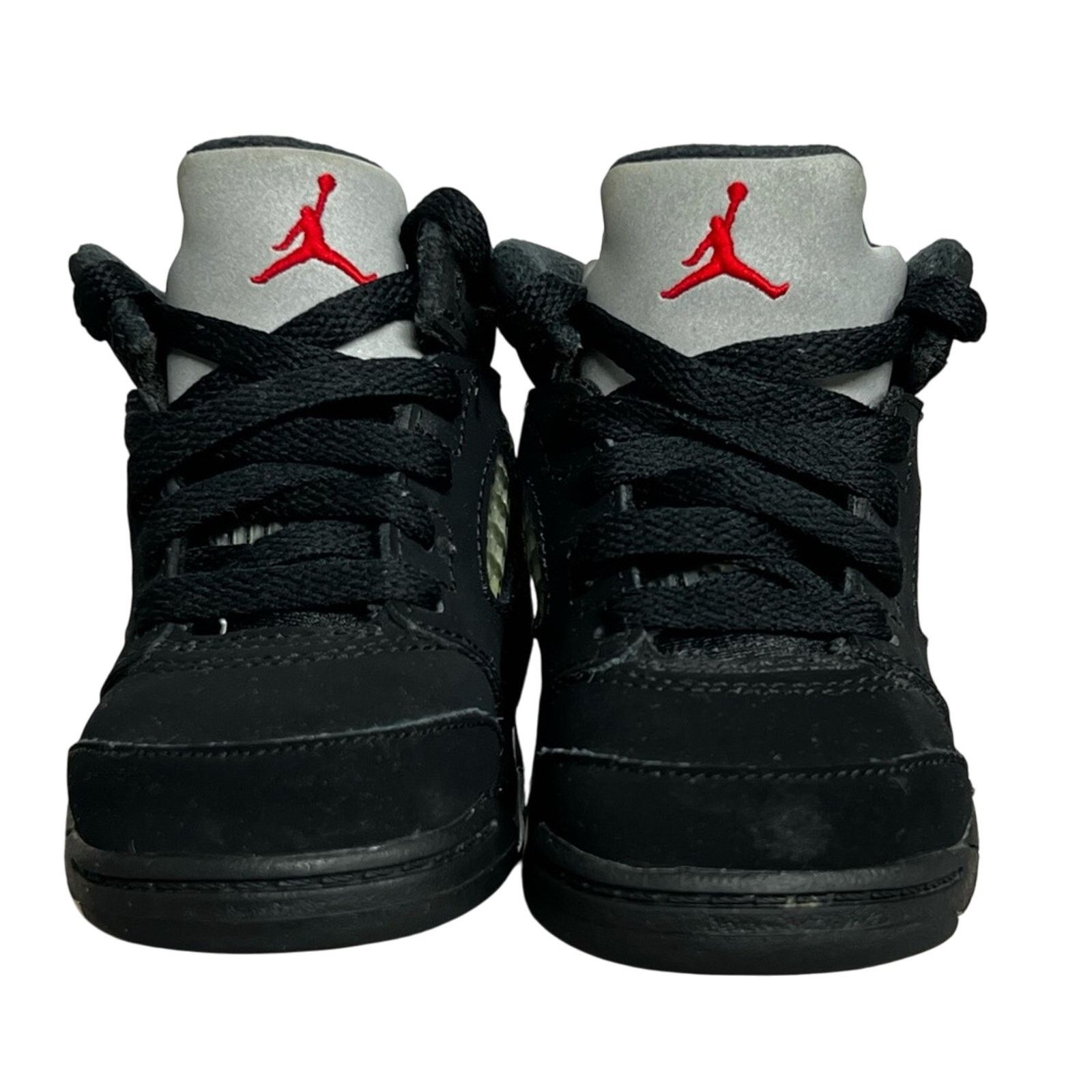 Jordan Brand Nike Air Jordan Retro Metallic SIZE 5C Black Fire Toddler Size US 4 / IT 34 - 3 Thumbnail