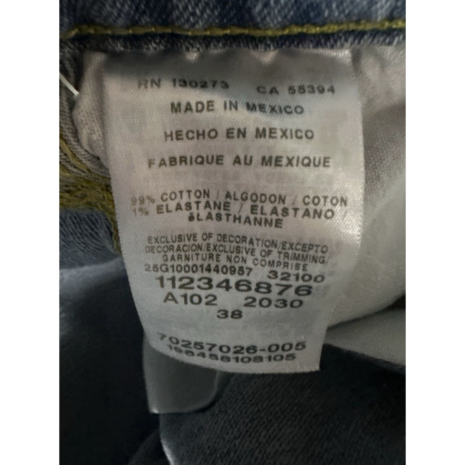 Lee VTG Lee Work Dungarees Mens Carpenter Shorts Size 38 Blue Denim Size US 38 / EU 54 - 4 Thumbnail