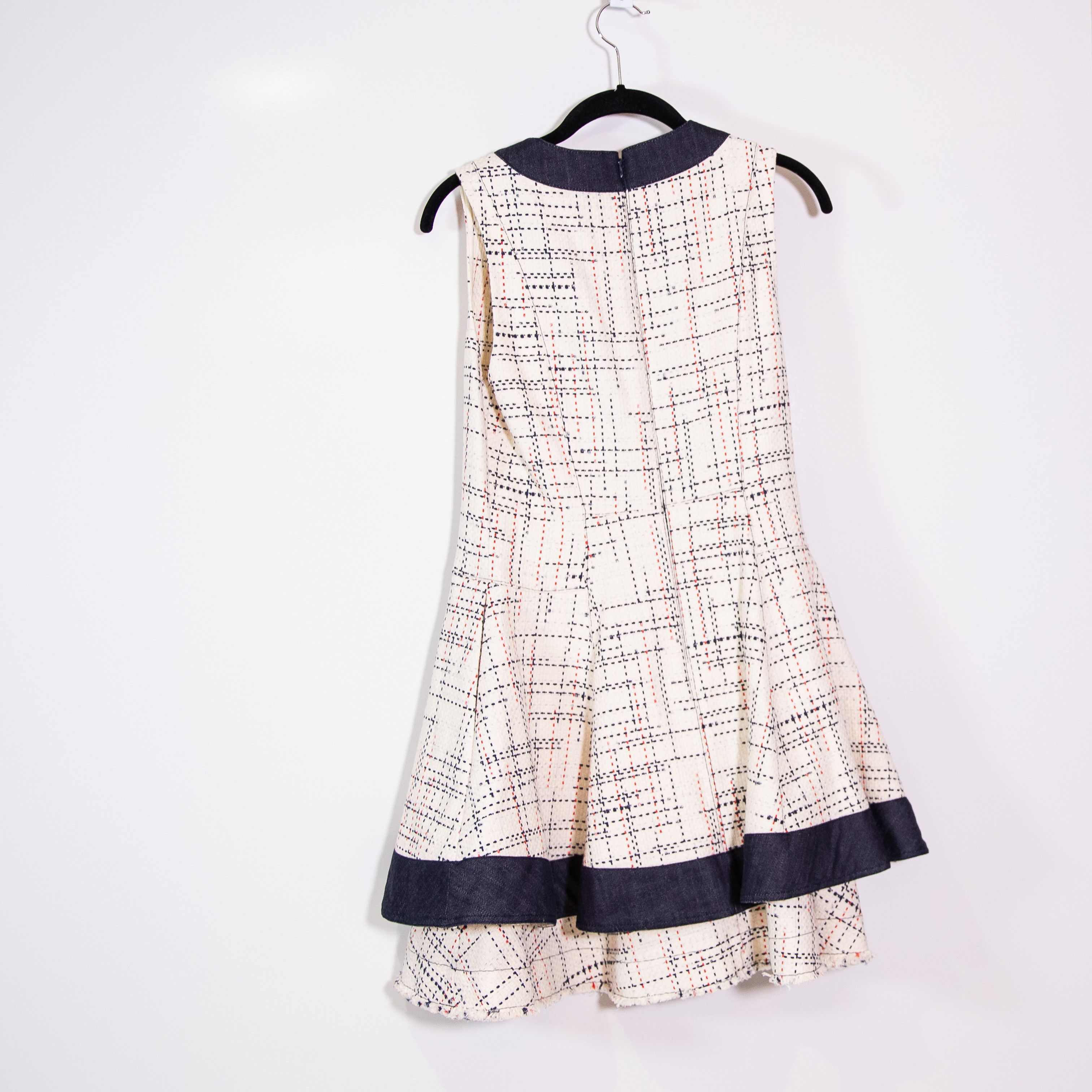 Derek Lam 10 Crosby Derek Lam Cotton Blend Woven Tweed Size M / US 6-8 / IT 42-44 - 4 Thumbnail