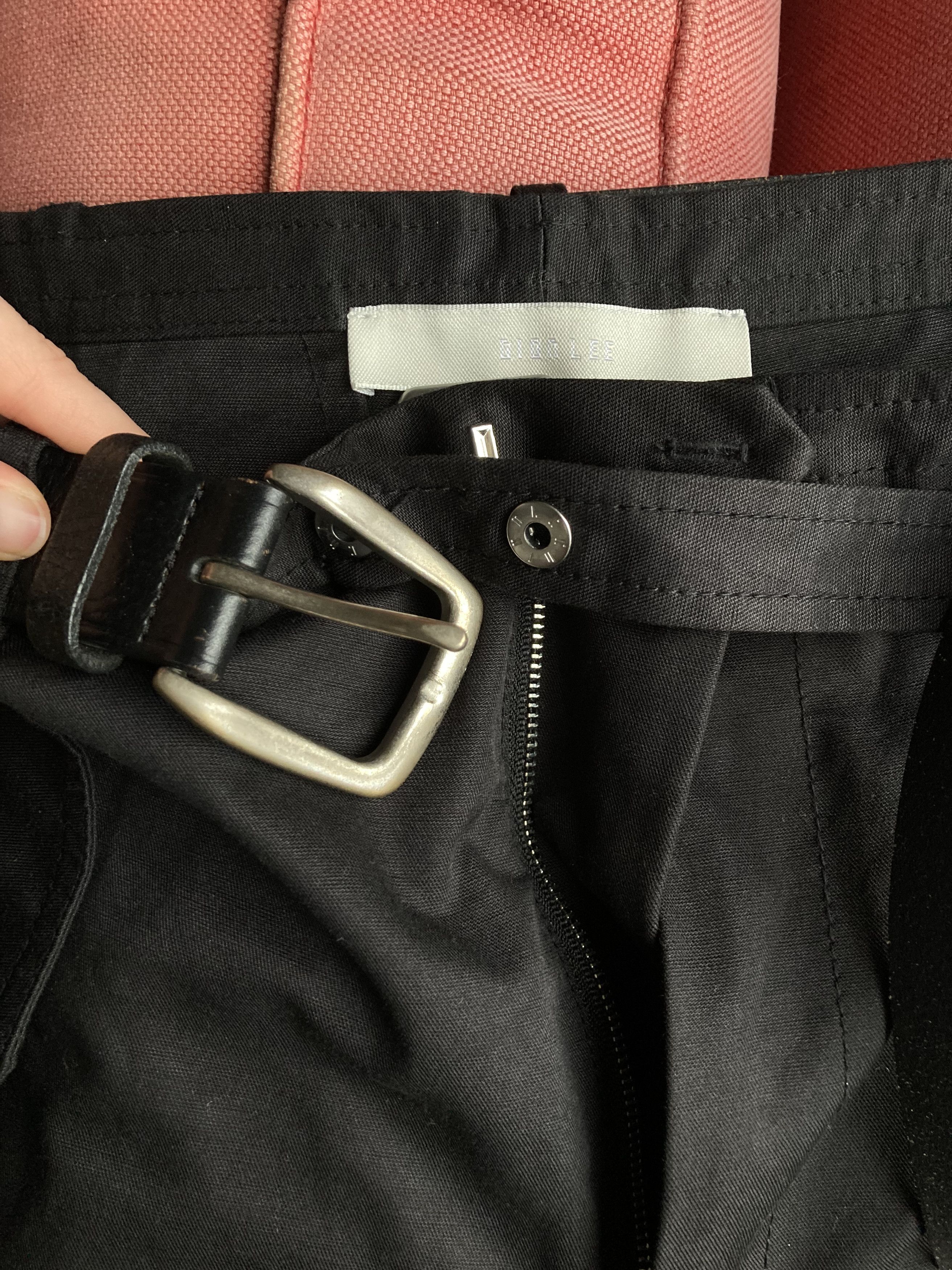 Dion Lee Black Buckle Strap Cuff Trousers - Pants Size US 26 / EU 42 - 5 Thumbnail