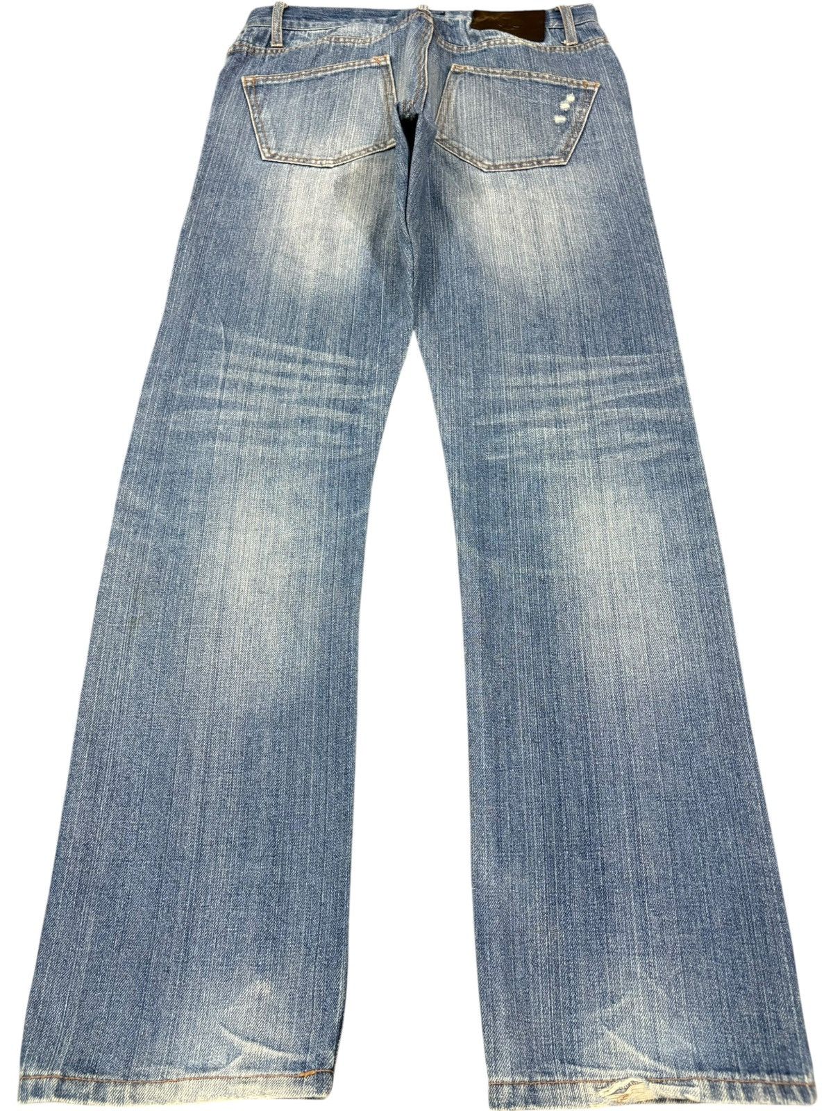 Japanese Brand Vintage Japanese Brand Patches Distressed Jeans Size US 31 - 2 Thumbnail