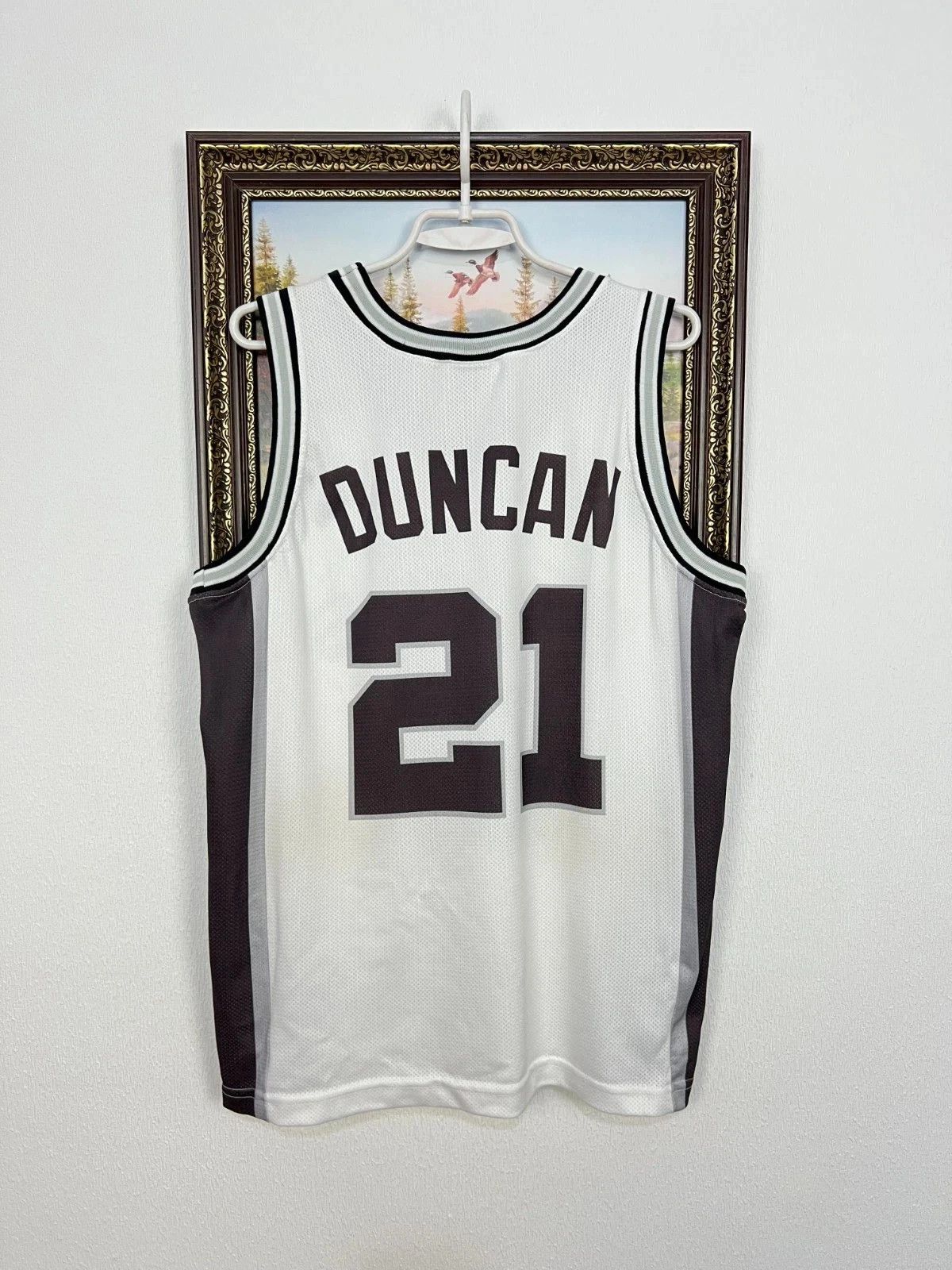 Champion Vintage 90's Champion San Antonio Spurs Duncan NBA Jersey Size US S / EU 44-46 / 1 - 5 Thumbnail