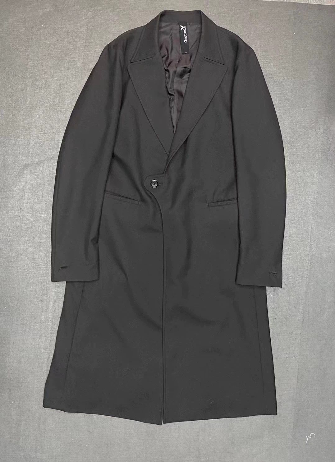 Yohji Yamamoto Yohji Yamamoto GroundY Coat 3 99new tried on Size US L / EU 52-54 / 3 - 1 Thumbnail
