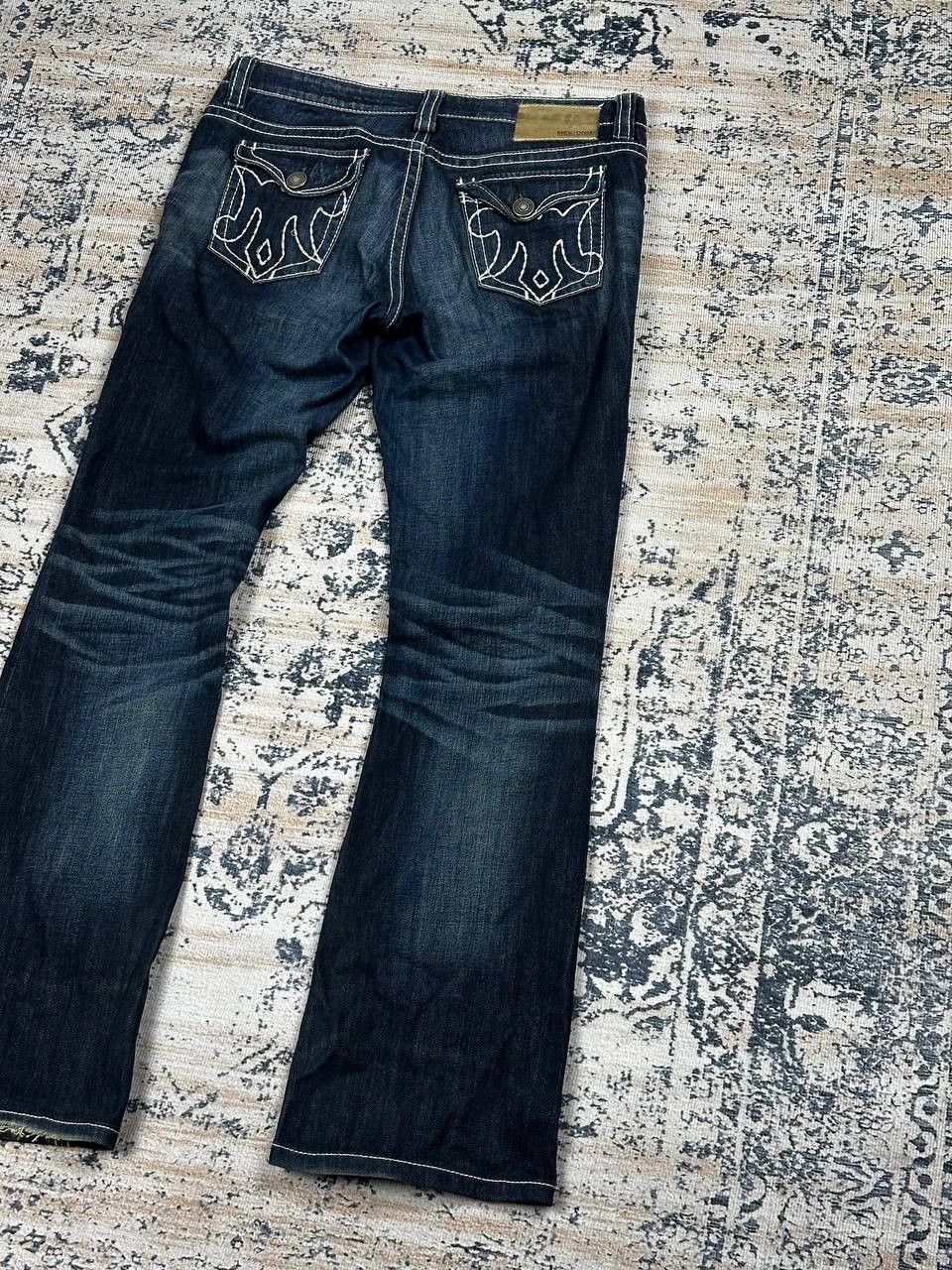 VINTAGE RARE MEK DENIM USA BUTTON FLY SIZE 30